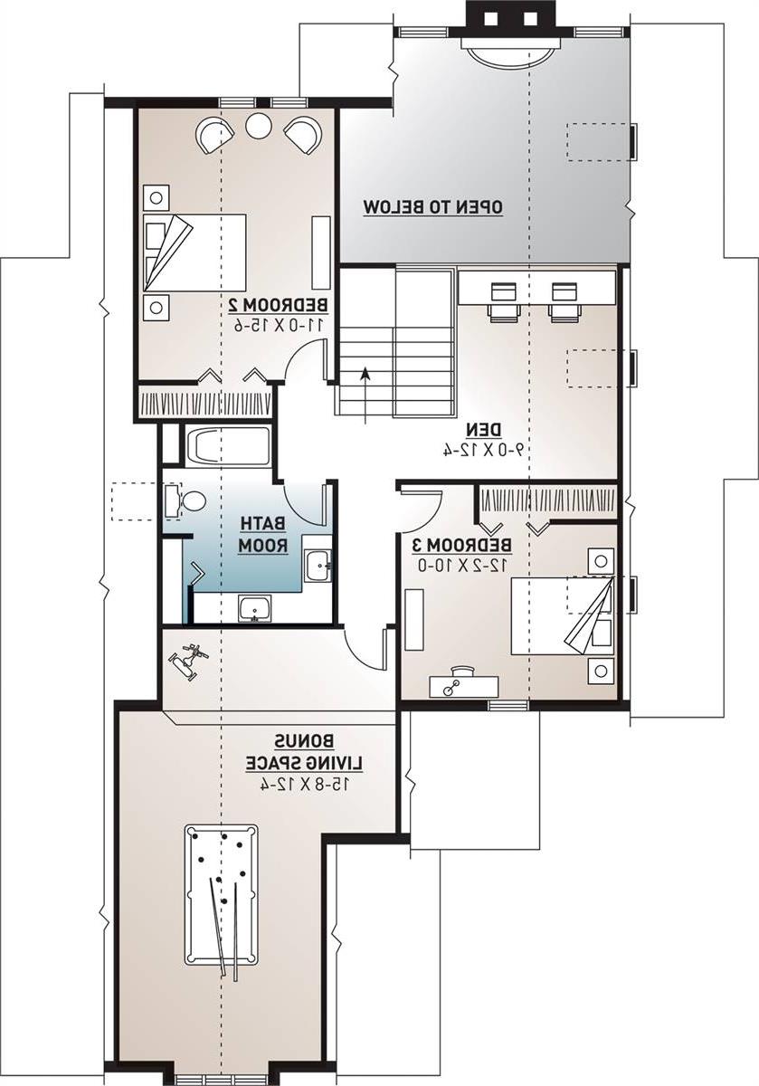 2nd Floor Plan image of Grandmont House Plan