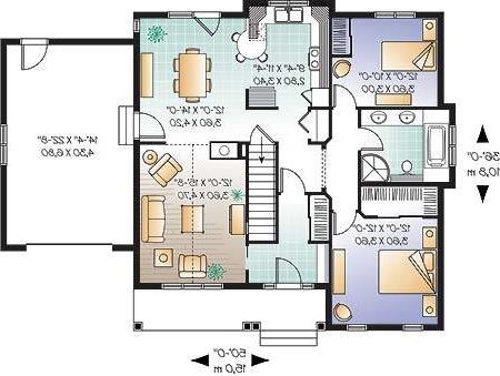 1st Floor Plan image of Leyland House Plan