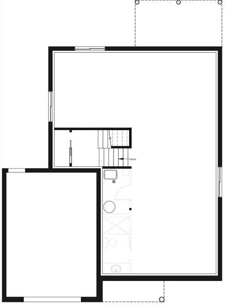 Basement image of Robusta House Plan