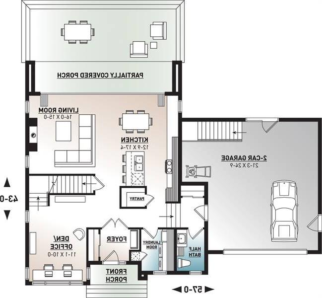 1st Floor Plan image of Essex 2 House Plan