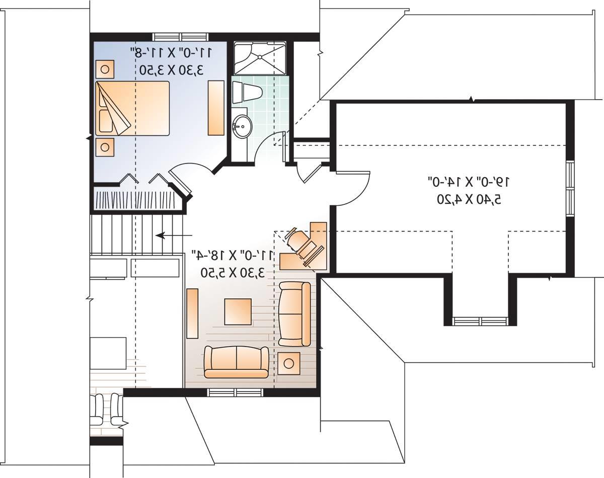 2nd Floor Plan image of Celeste 2 House Plan