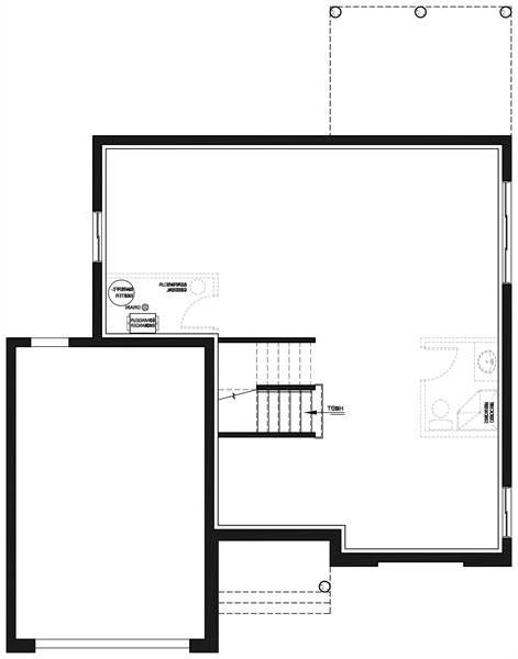 Basement image of Frontenac 3 House Plan