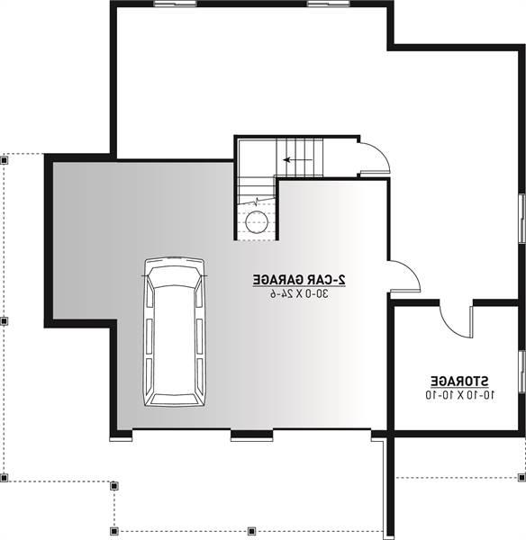 Basement image of The Pocono 4 House Plan