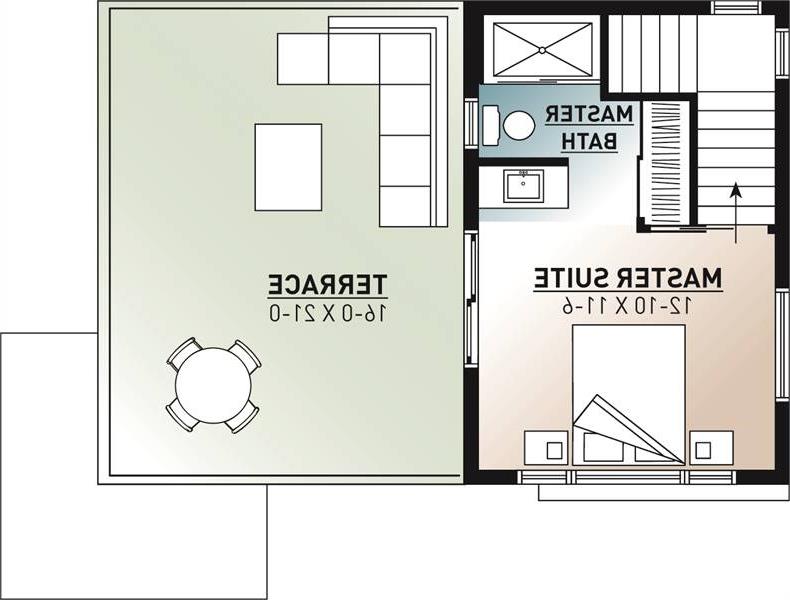 2nd Floor Plan image of Joshua House Plan