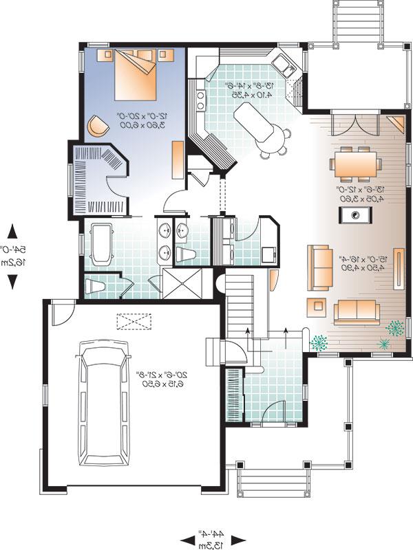 First level image of Yorkton 3 House Plan