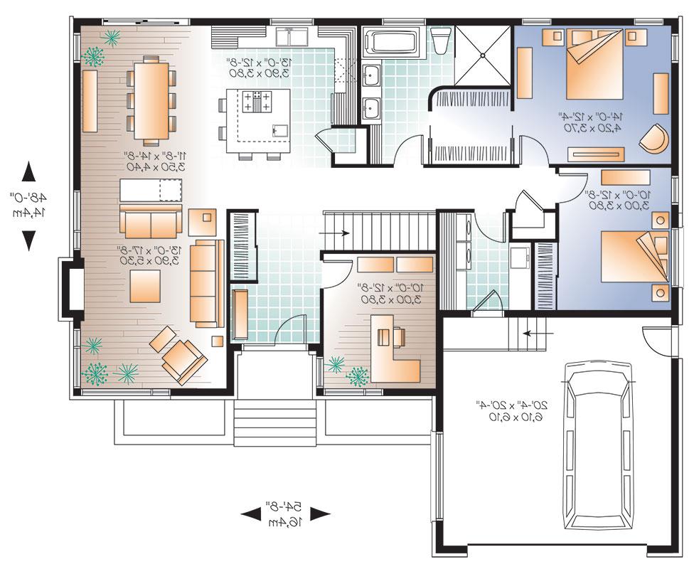 First level image of Sonata House Plan