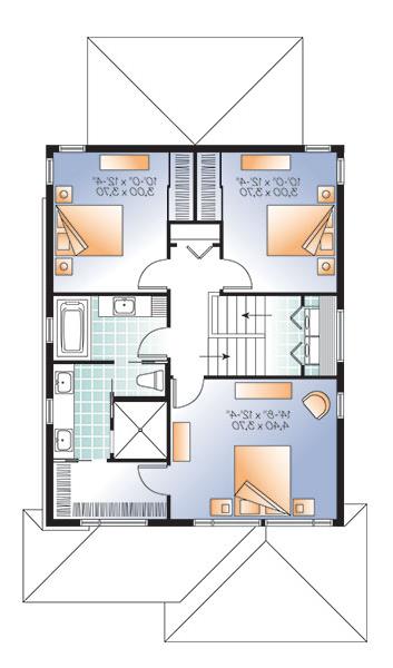 Second level image of Winslet House Plan