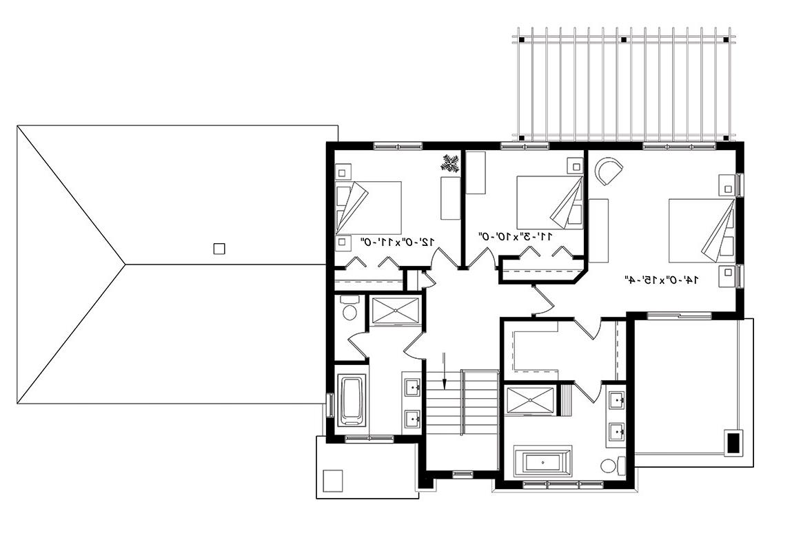 Second Floor image of Liana House Plan