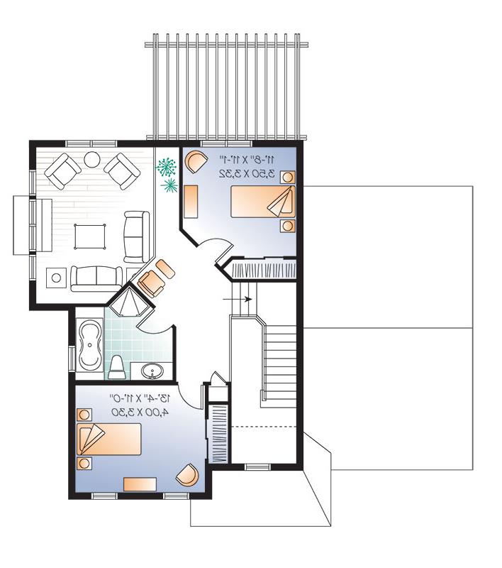 Second level image of Tommy House Plan