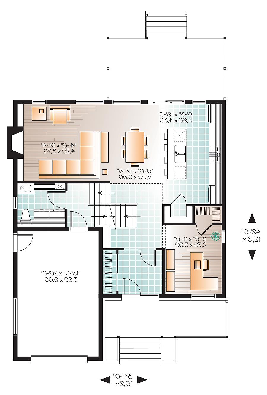 First level image of Aldana House Plan