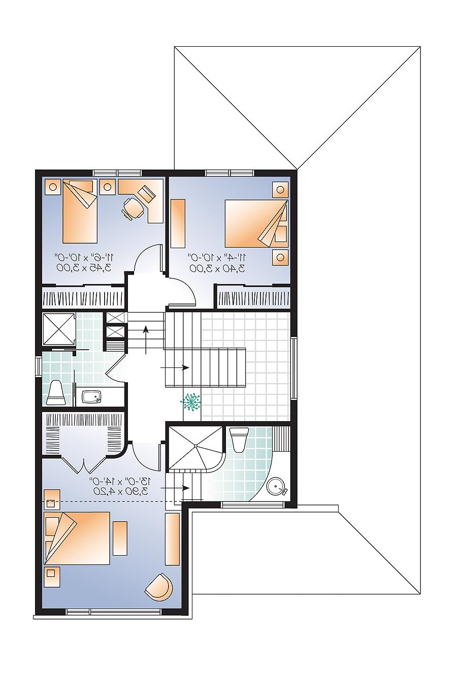 Second Floor image of Aldana House Plan