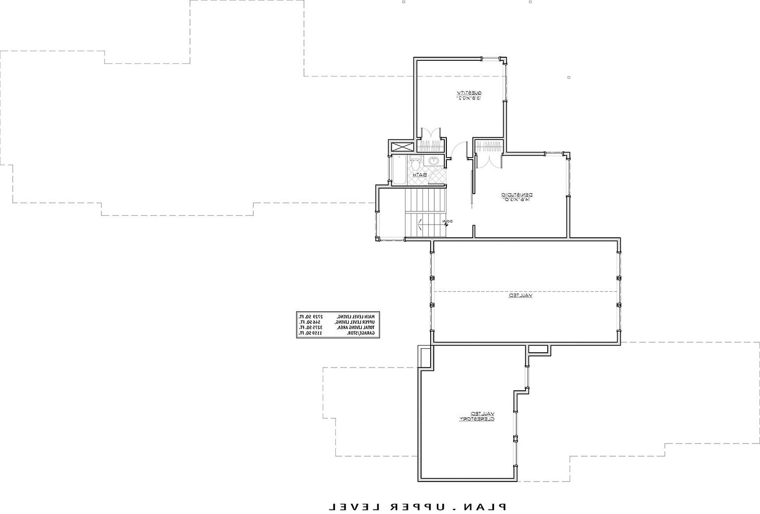 2nd Floor Plan image of Hazelwood House Plan