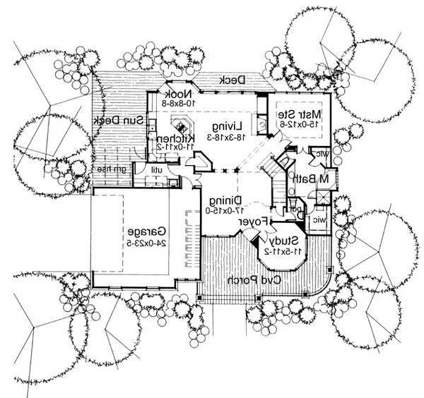 First Floor Plan image of The Rockdale House Plan