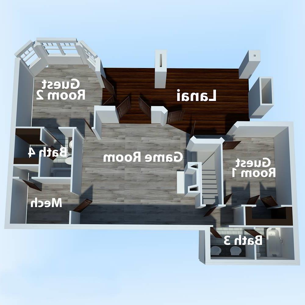 Basement Plan image of Merveille Vivante Small House Plan