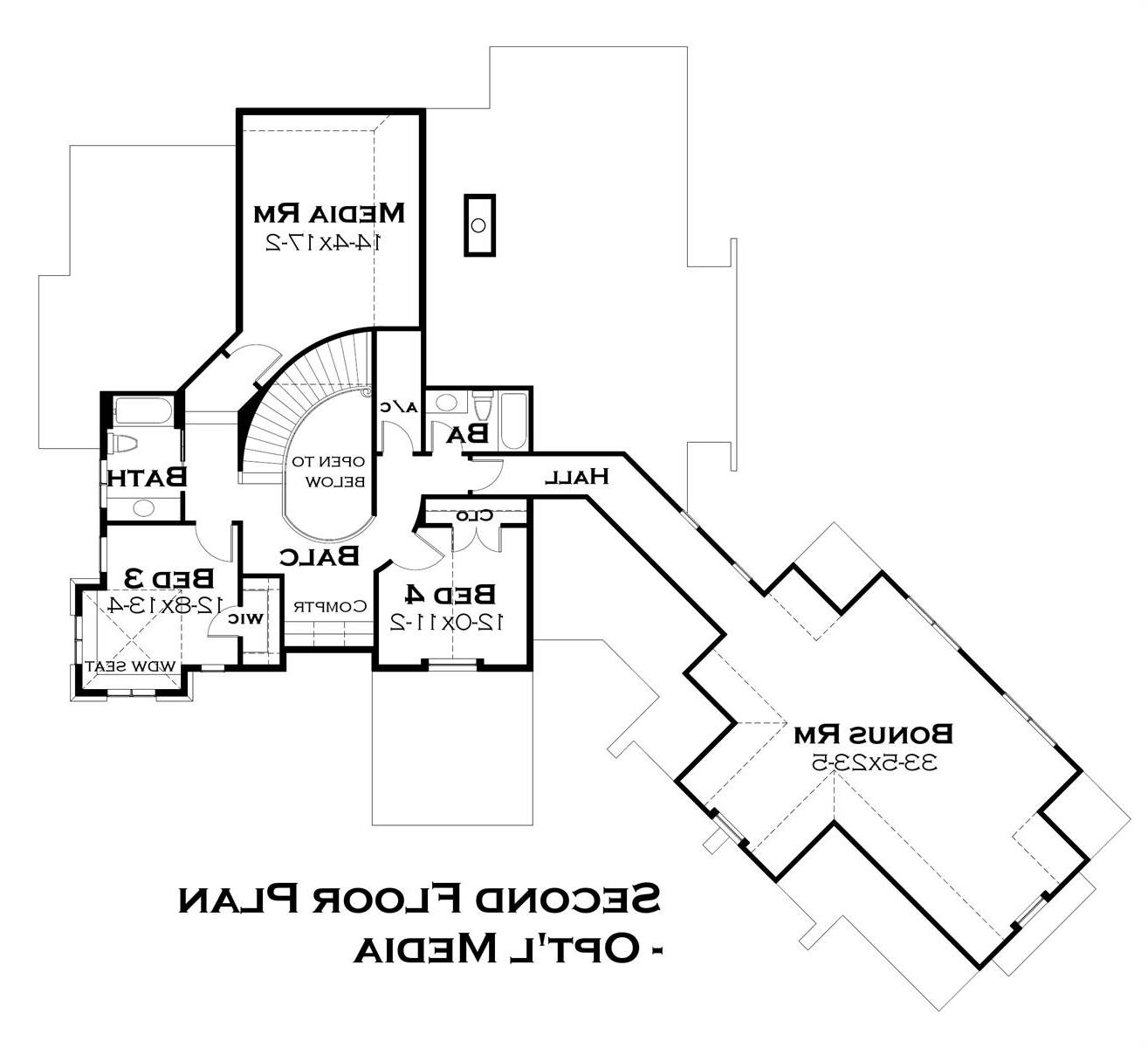 2nd Floor image of Chambre de Benissez House Plan