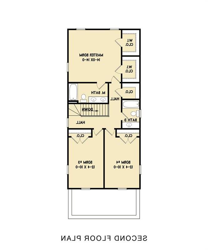 2nd Floor image of Ballentine House Plan