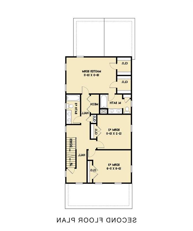 2nd Floor image of Lemonade House Plan