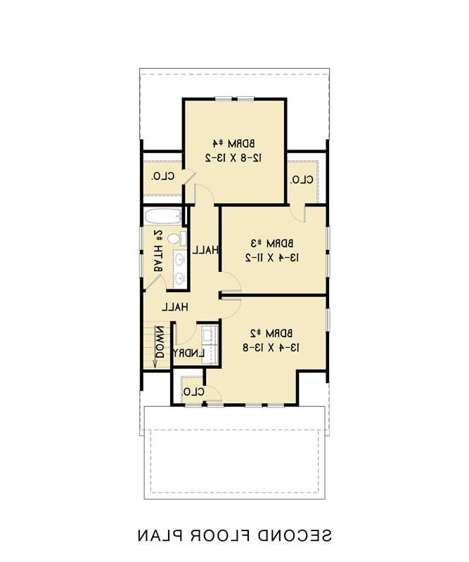 2nd Floor image of Sugar House House Plan