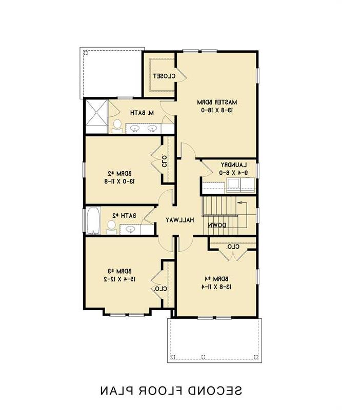 2nd Floor image of Gabriella House Plan