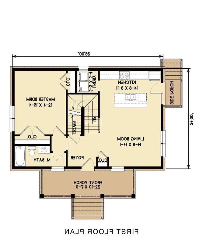 1st Floor image of Enough House Plan