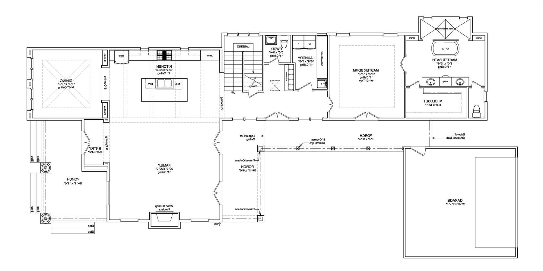 1st Floor Plan image of Annabel Drive House Plan