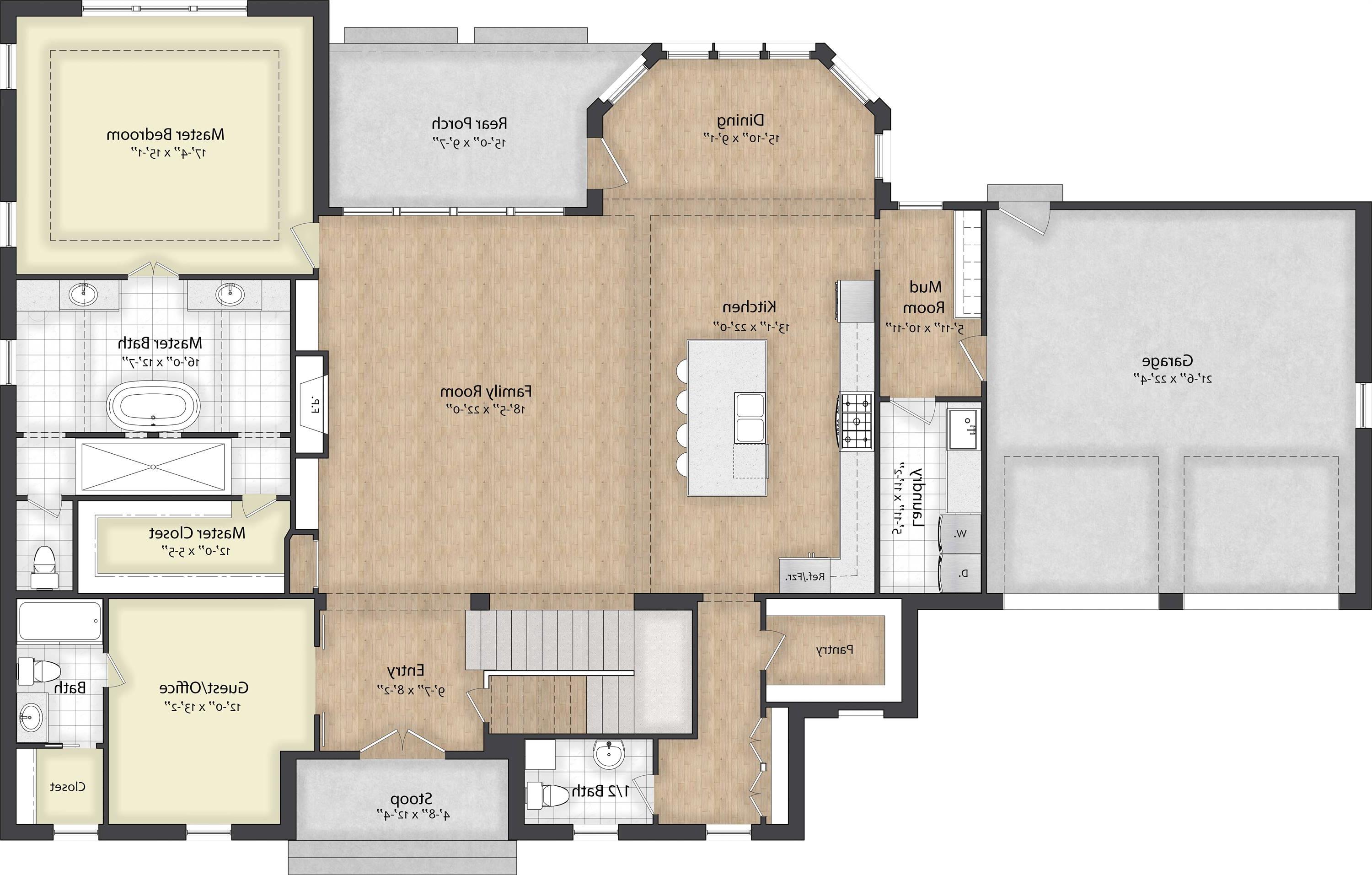 1st Floor image of First Lady House Plan
