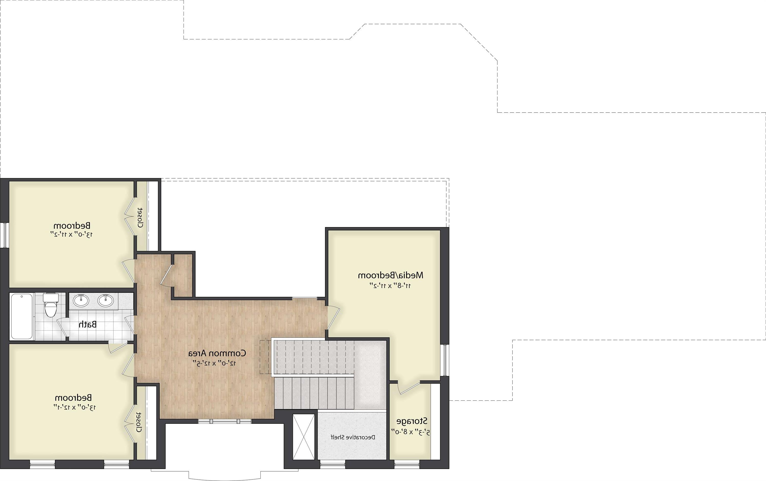 2nd Floor image of First Lady House Plan