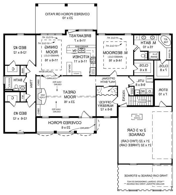Floorplan image of The Manchester House Plan