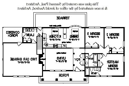First Floor Plan image of FARRAH House Plan