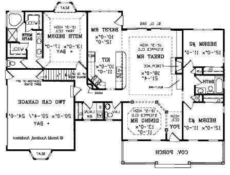 First Floor Plan image of AUGUSTA House Plan