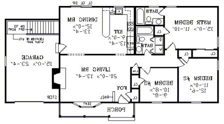 First Floor Plan image of TIMBERWOOD House Plan
