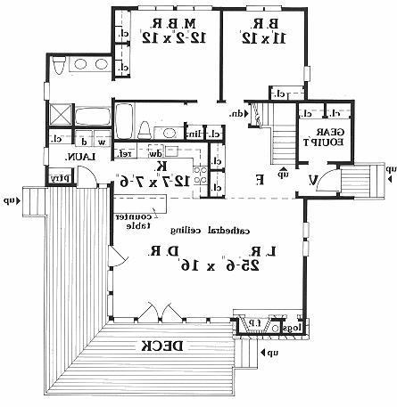 Floor Plan image of IRIS House Plan