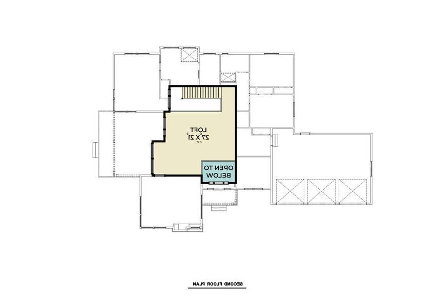 2nd Floor image of Contemporary 224 House Plan