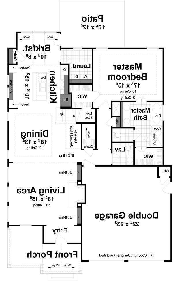 1st Floor image of Birmingham House Plan