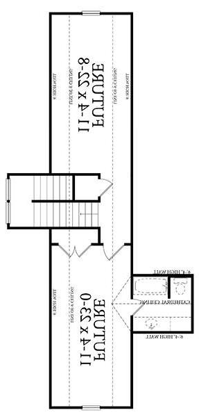 Future Second Floor image of French Quarter House Plan