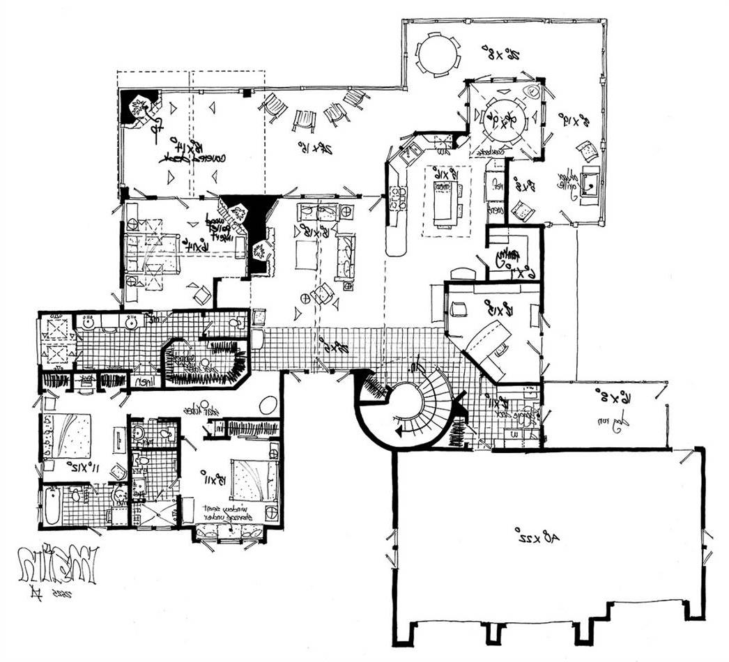 1st Floor Plan image of Stonebridge House Plan