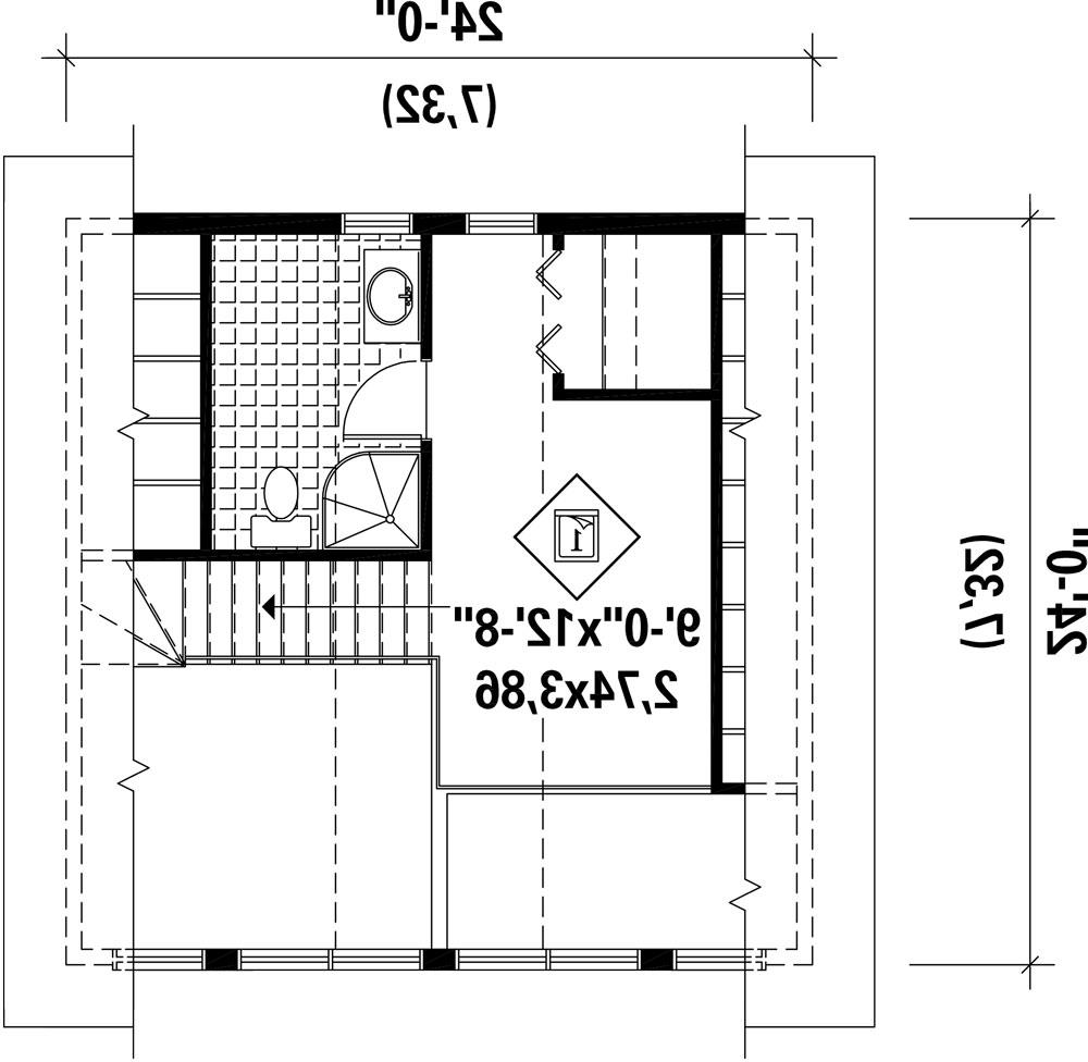 2nd Floor Plan image of Okemo House Plan