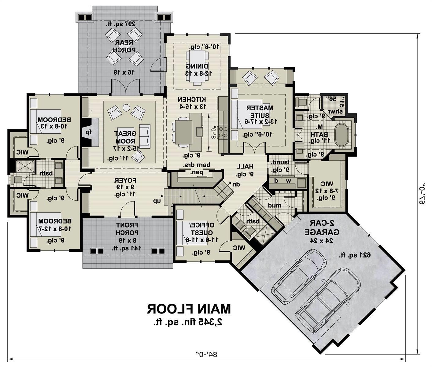 1st Floor image of Berkshire House Plan