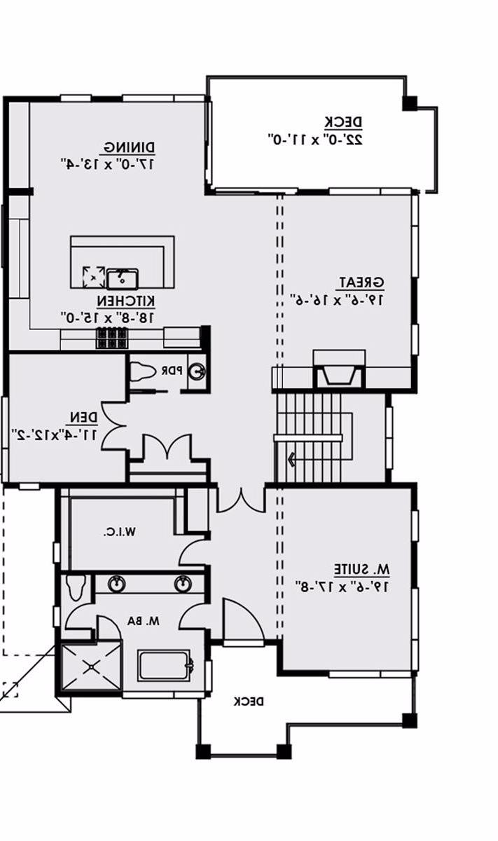 2nd Floor Plan image of Sierra Homes Renton House Plan