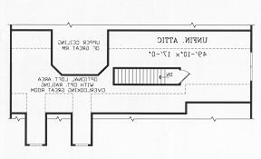 Second Floor Plan image of MONTGOMERY House Plan